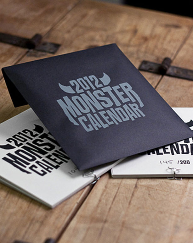 2012 Monster Calendar